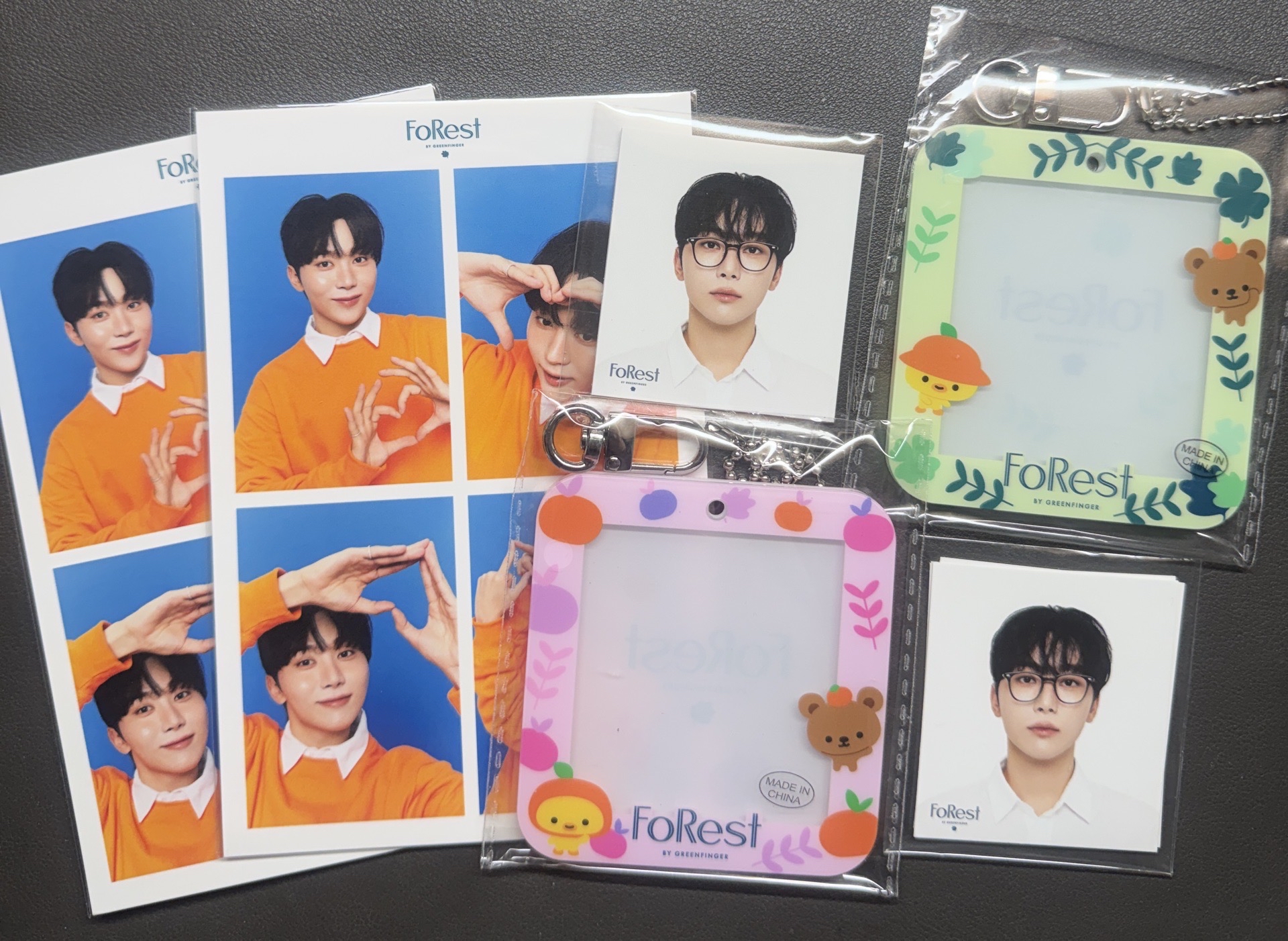 勝寛 代言卡 Forest證件照➕人生四格➕卡套