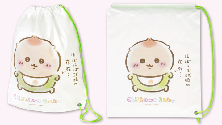 寶寶栗子饅頭 日本線下限定束口袋