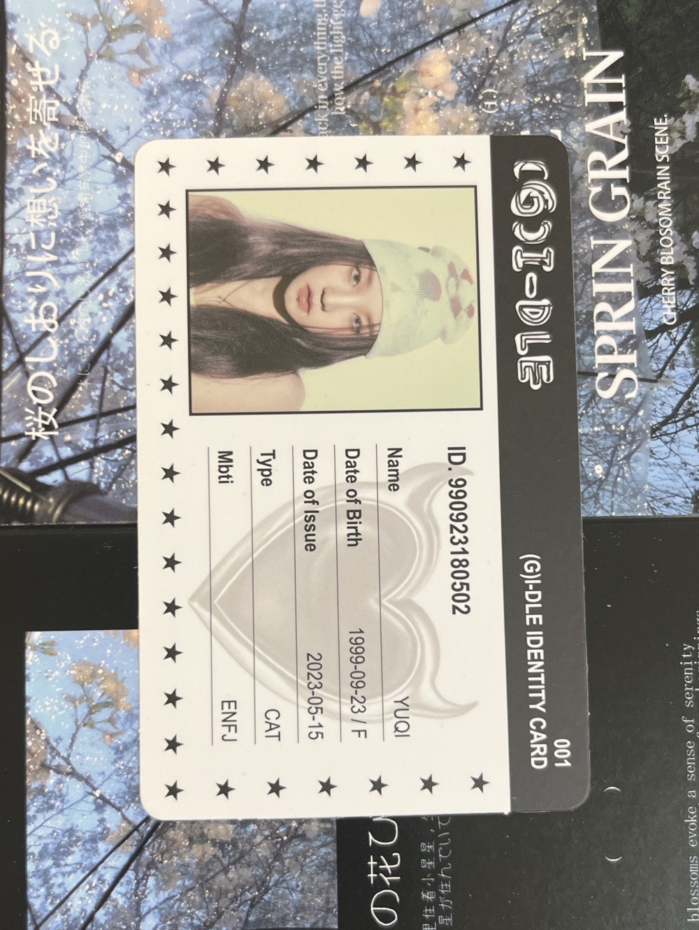 I feel 專輯卡 cat版ID卡-琦