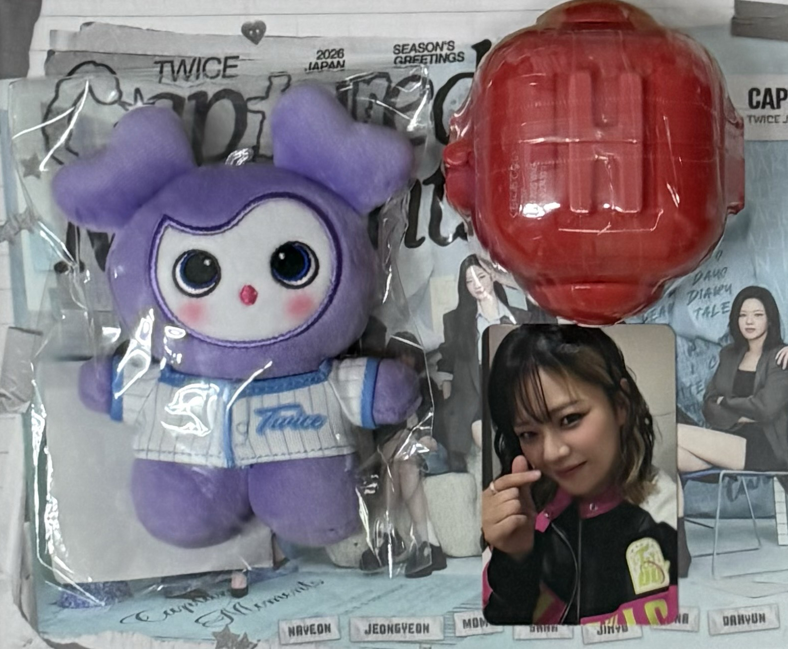 TWICE SANA棒球娃set