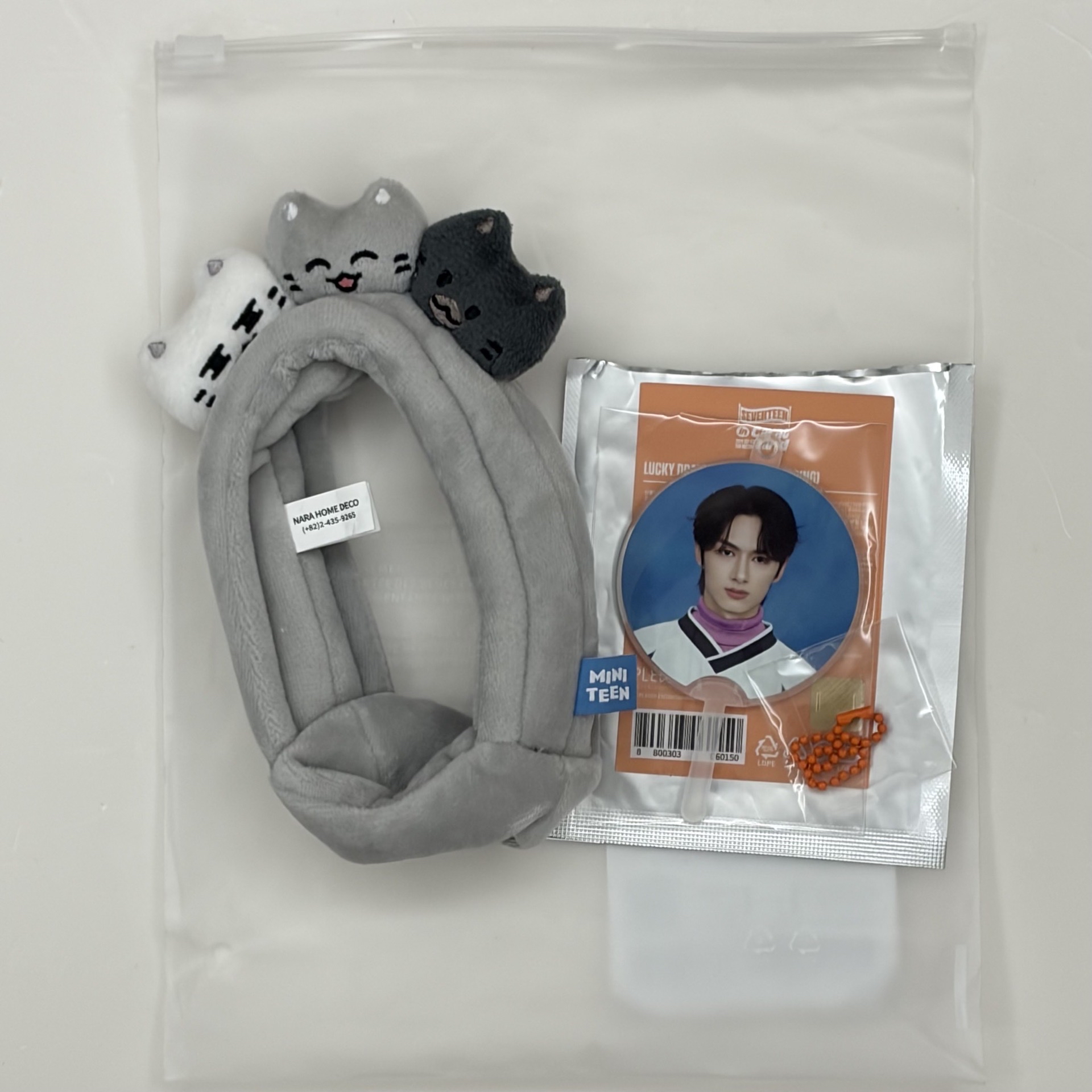 SEVENTEEN MINITEEN 俊手燈環 克拉島小扇