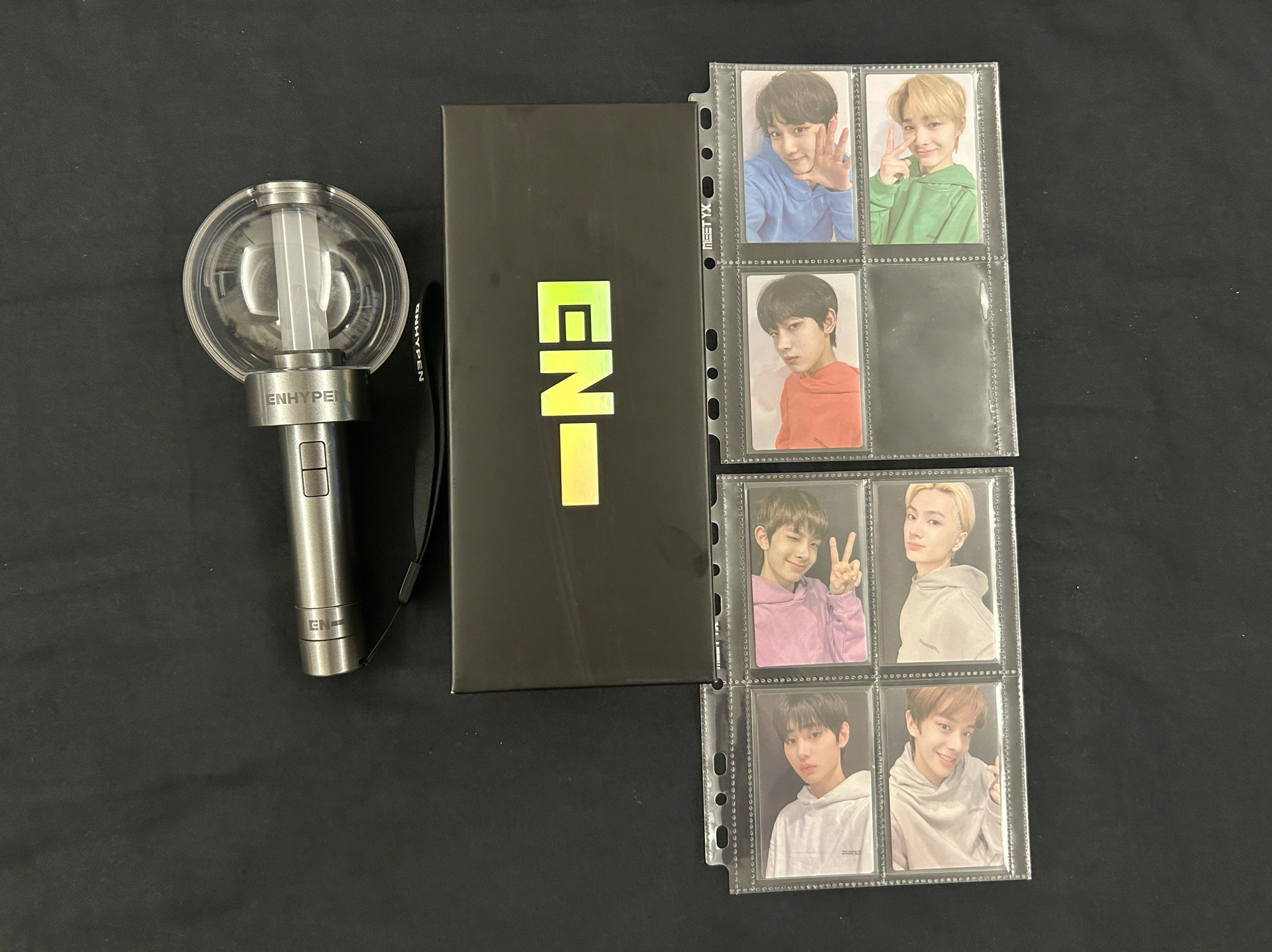 enhypen 一代手燈+卡