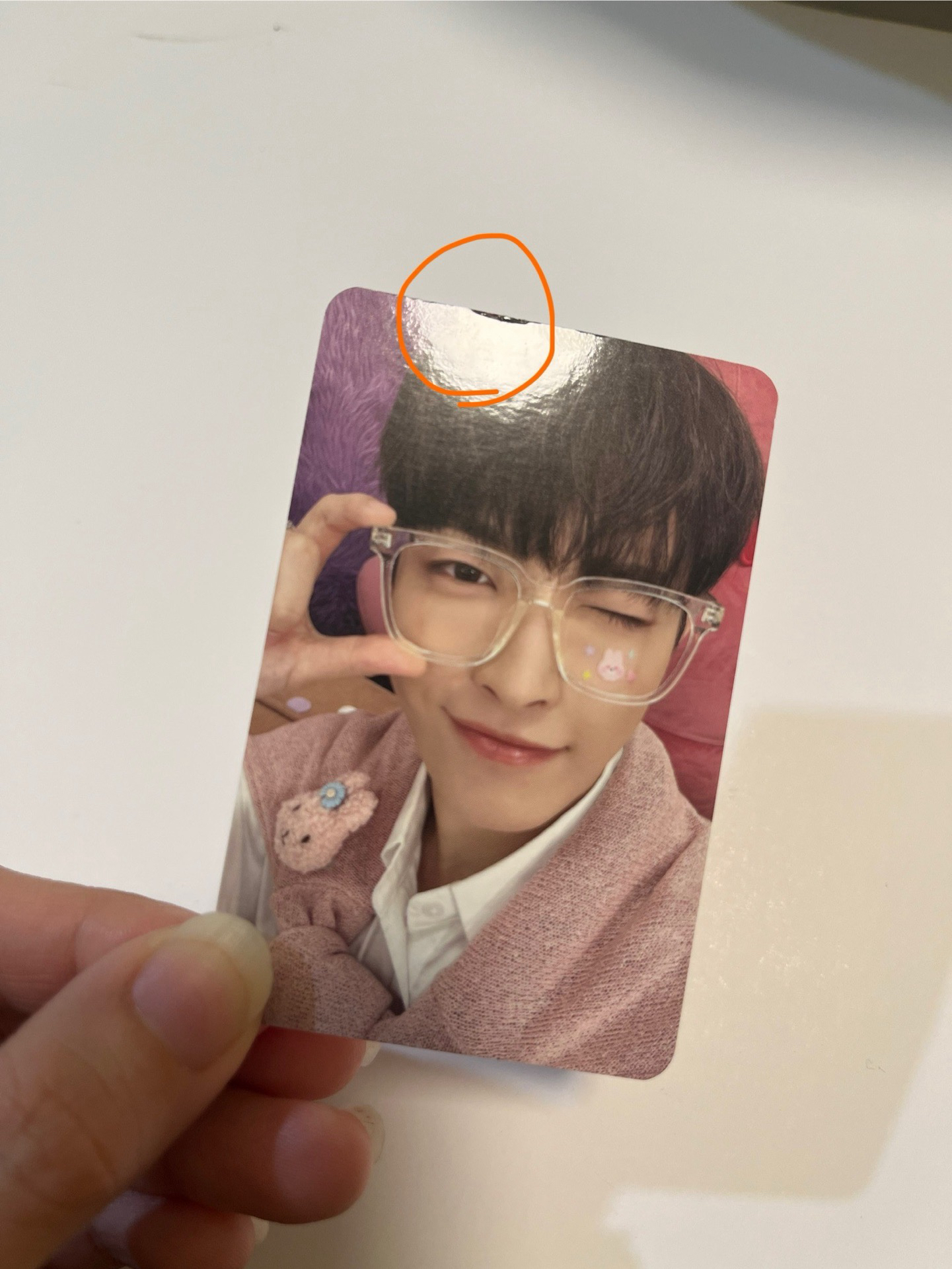 NACIFIC 代言卡 粉色wink🐿️