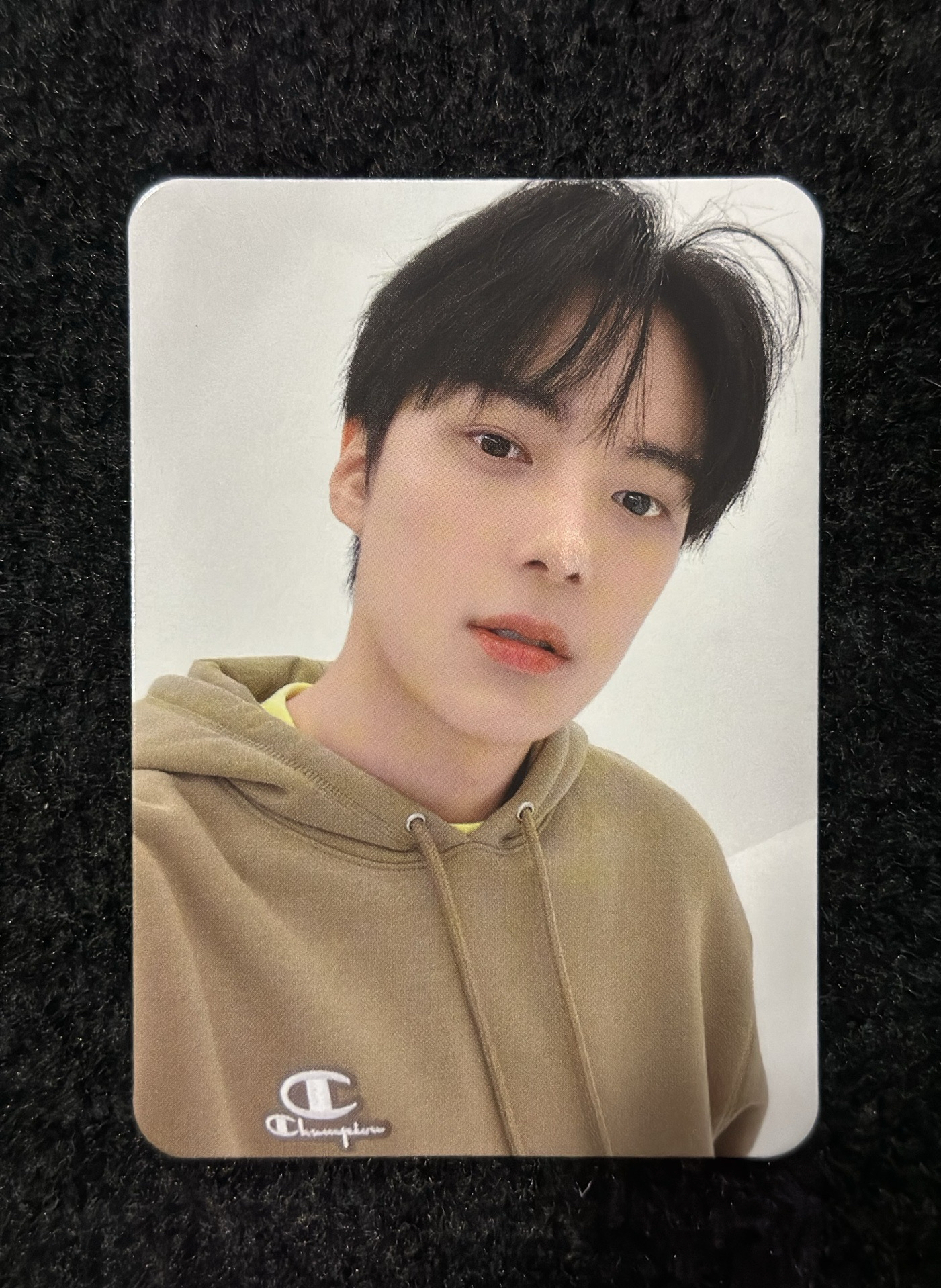 MONSTA X 玟赫 CHAMPION 代言卡🏈