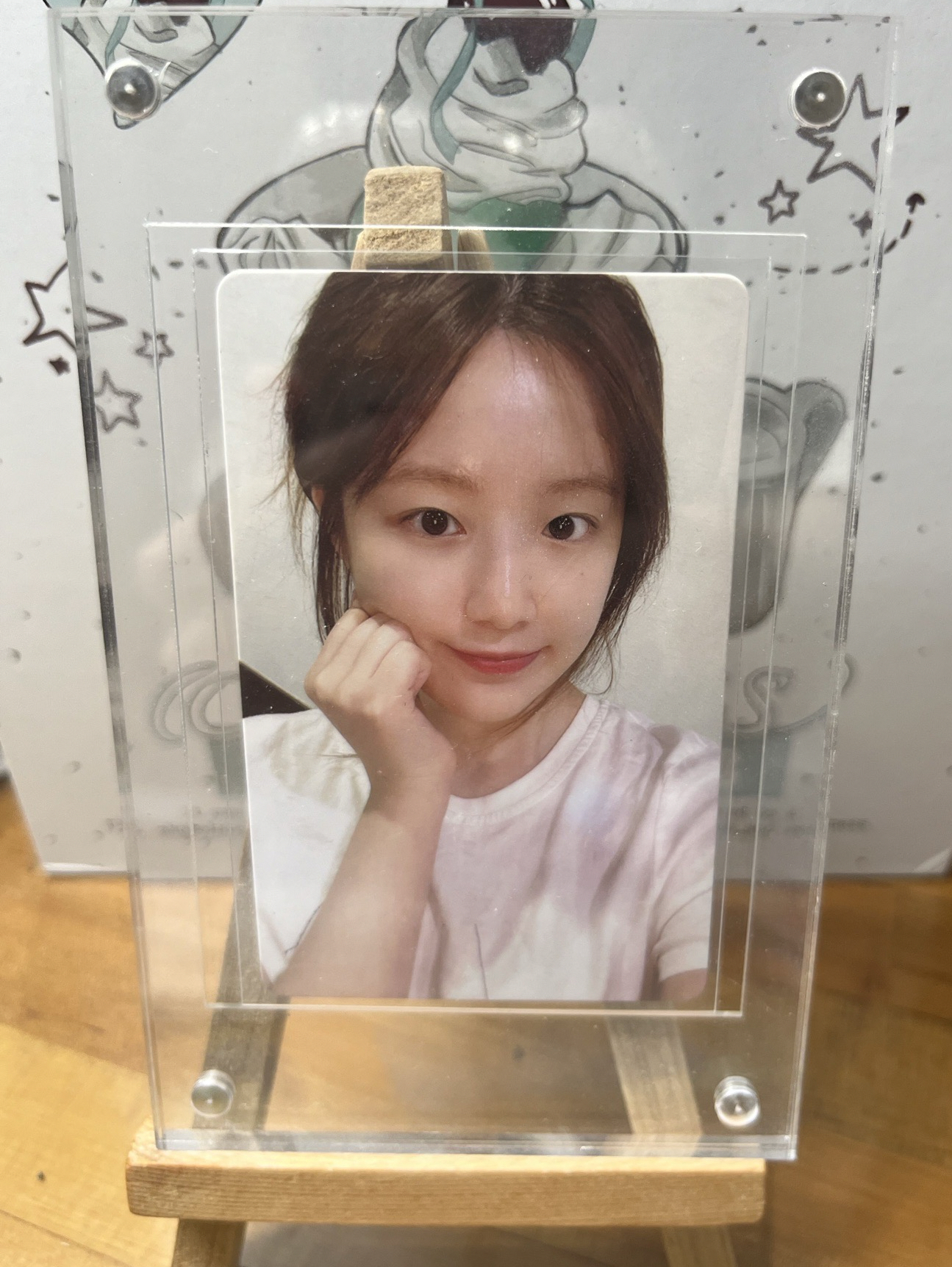 刷 I feel kms 1.0 簽售卡 素顏刷