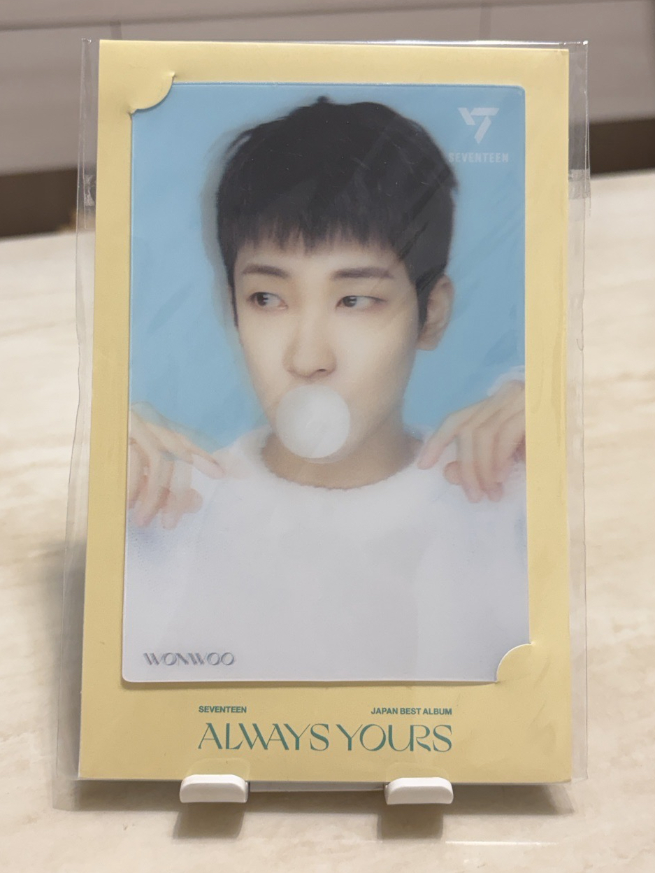 全圓佑 日專3D明信片+小卡