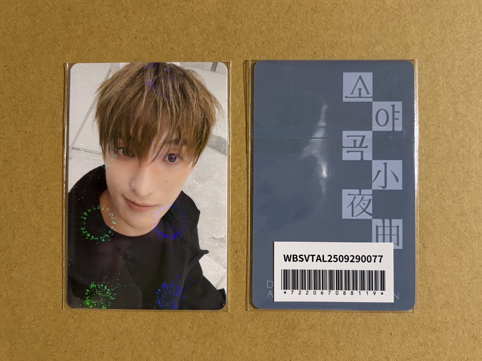 🤍碩寛小分隊 一般專 wvs JP 特典卡(餘碩)