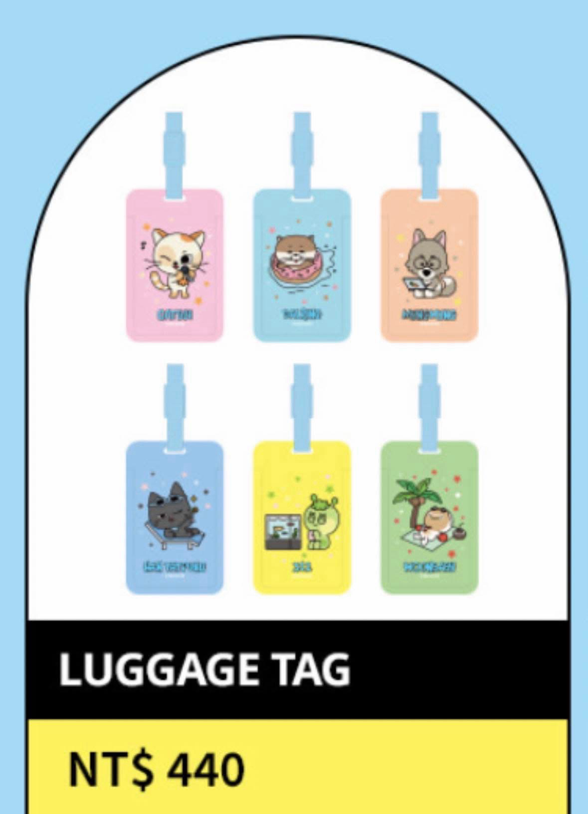 雲寶寶行李吊牌