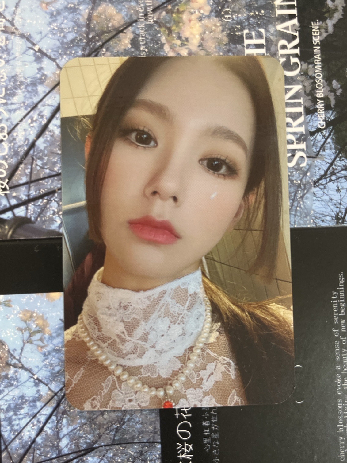 I BURN 專輯卡 winter.ver麵