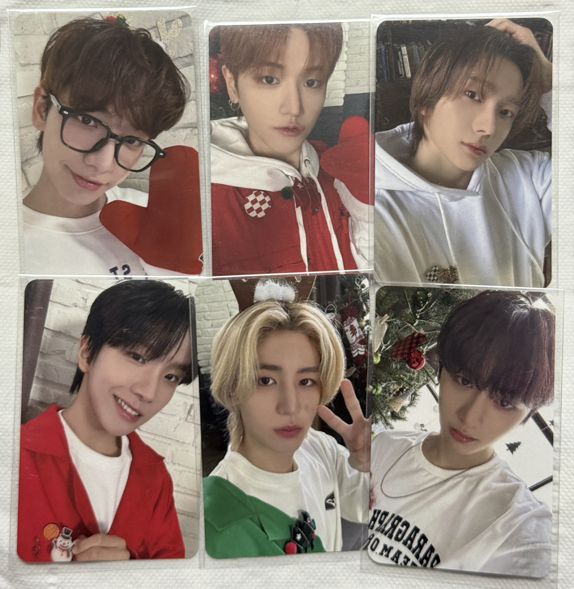 24sbs 歌謠大戰 公放卡 聖誕卡 一套（六張）