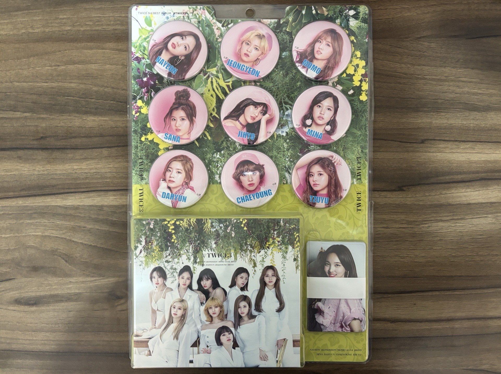 TWICE3 初回限定盤A 徽章專