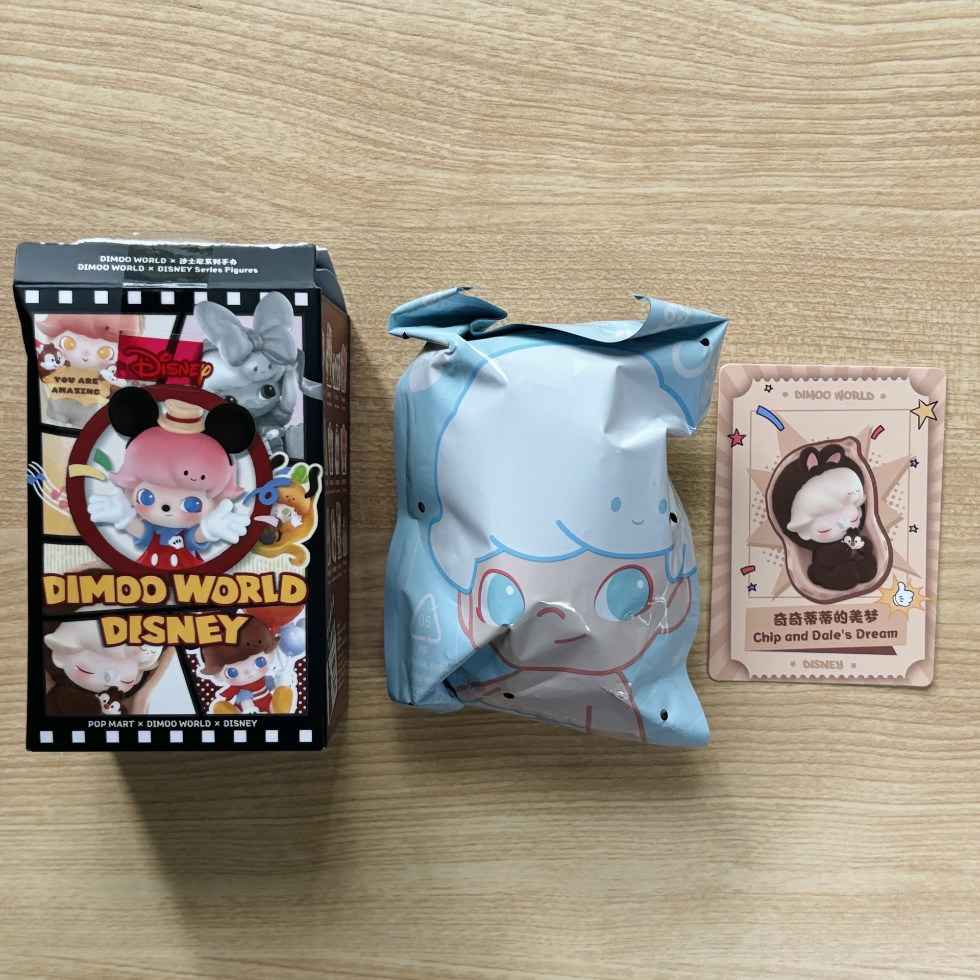 泡泡瑪特 DIMOO 迪士尼 奇奇蒂蒂的美夢