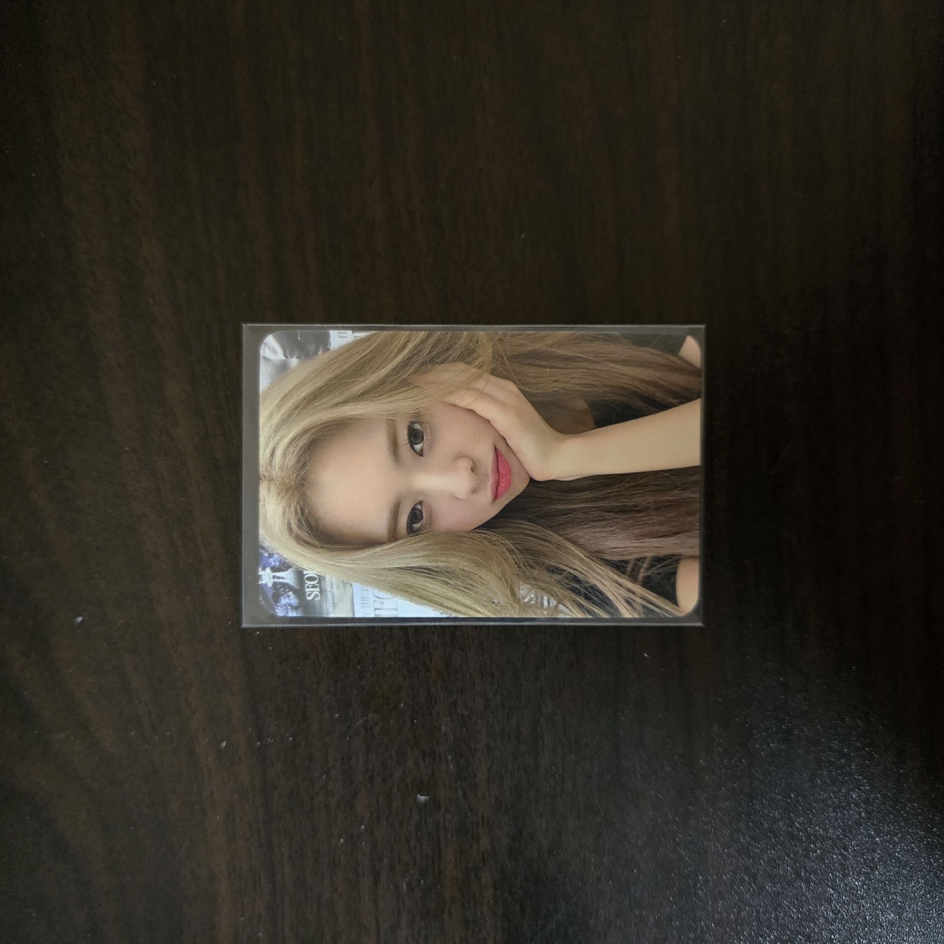 ITZY YUNA CHECKMATE SW 5.0 簽售卡 