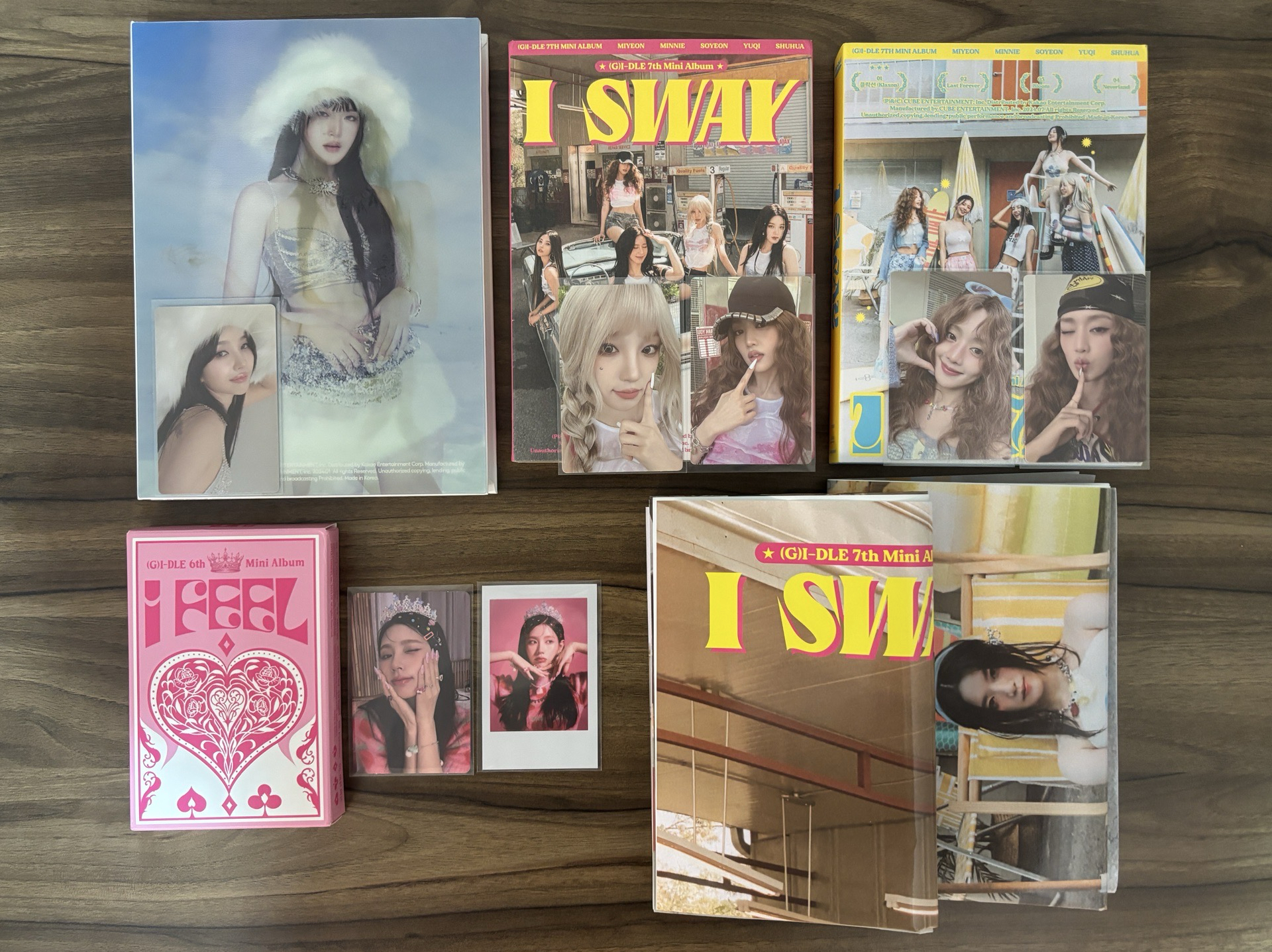 i-dle 全專/大張預售海報