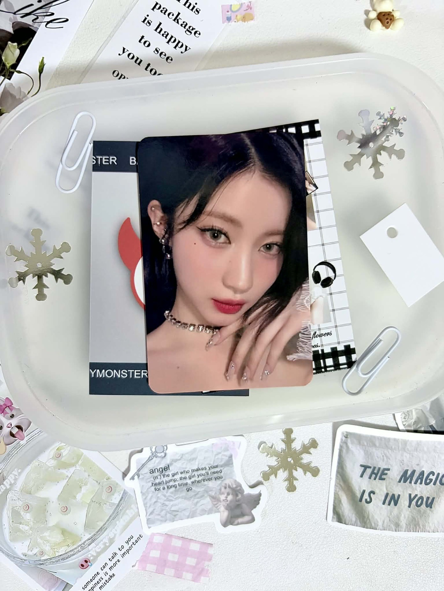 PVC卡包卡角（需綁）