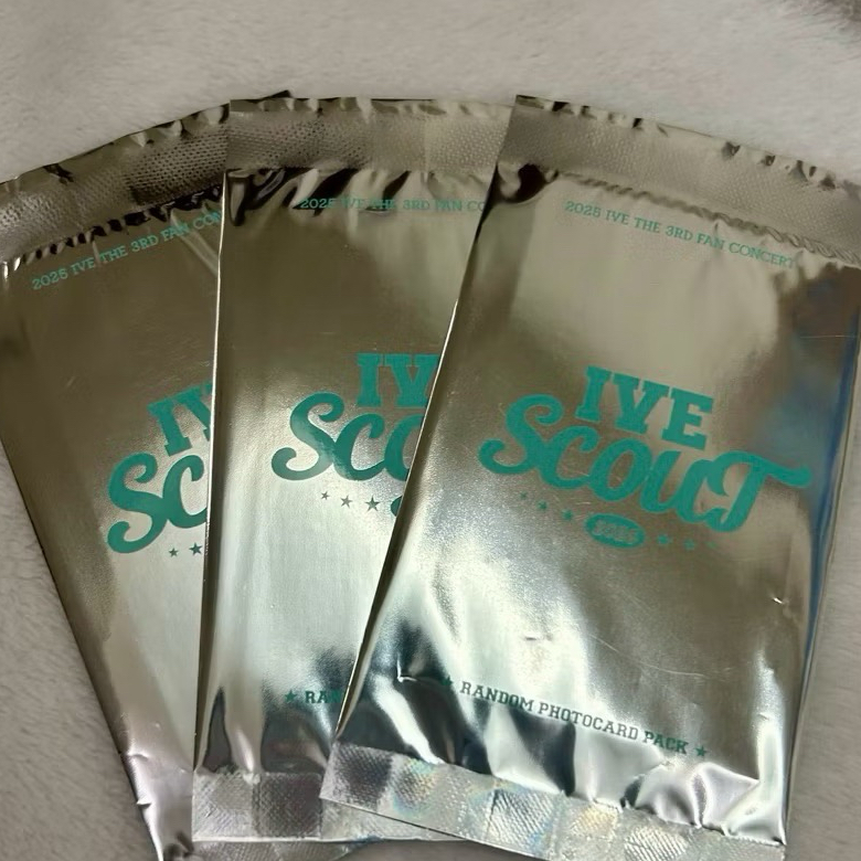 IVE SCOUT 飯控 fan concert 未拆卡包