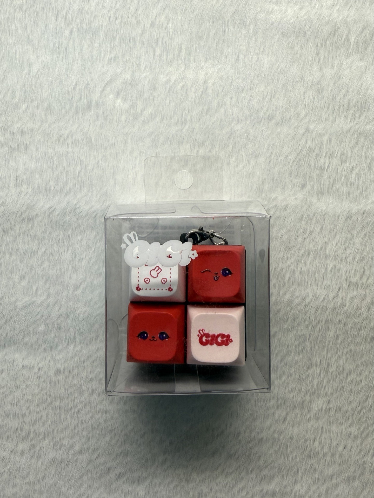 雨琦快閃 gigi鍵盤鑰匙圈