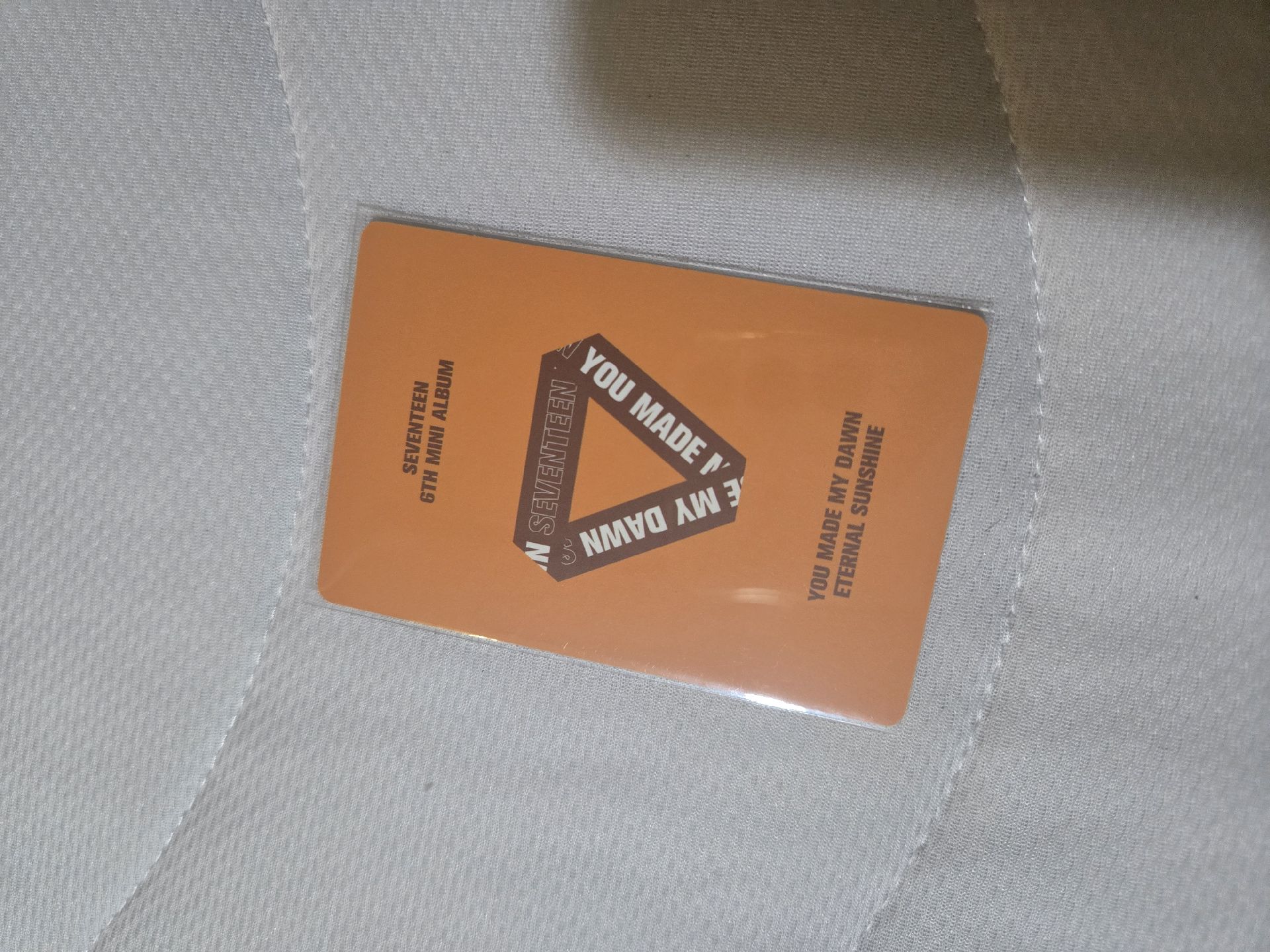 Mingyu You make my dawn專卡