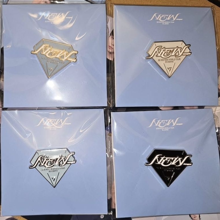 New 日巡城市徽章別針