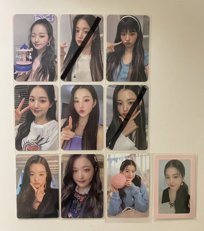 IZ*ONE時期 員瑛小卡