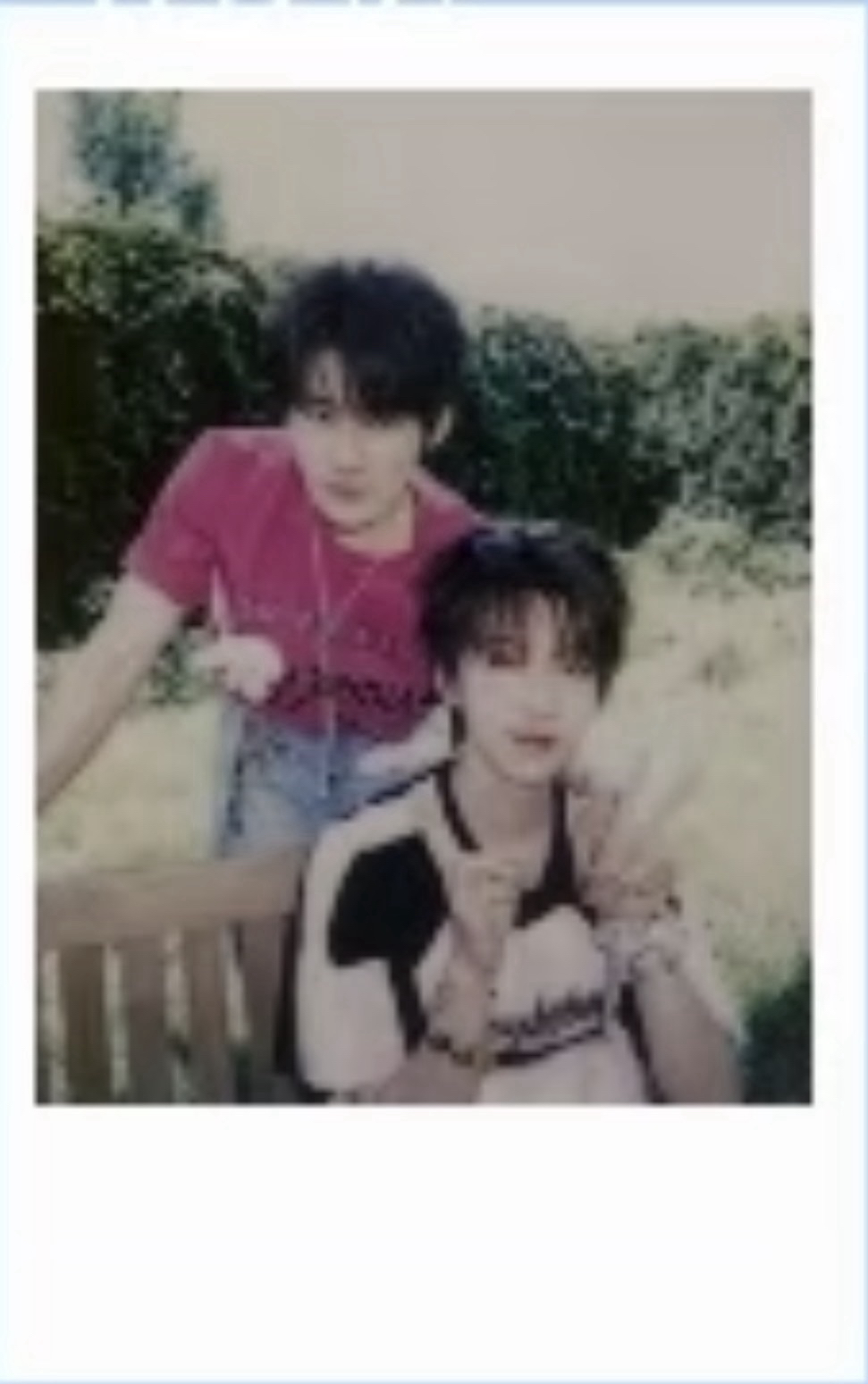 🐿️時代少年團 夏日記憶雙人拍立得