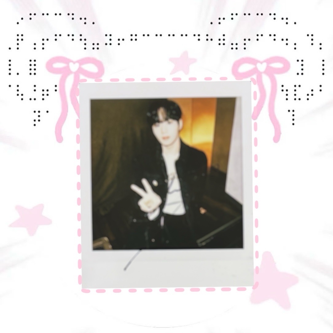 金俊抒 未公開簽名拍立得