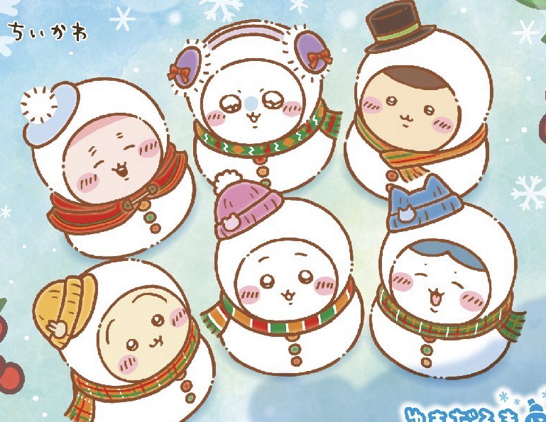 吉伊卡哇 雪人系列 一番賞