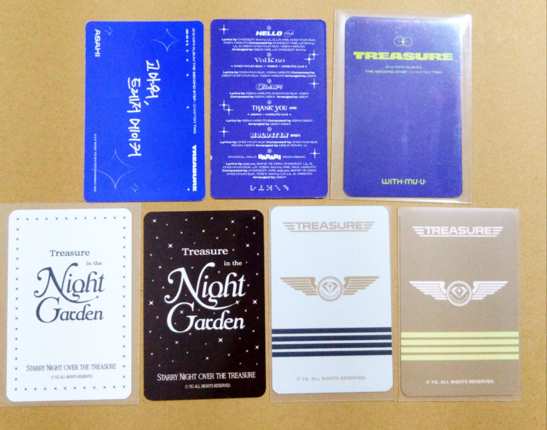 Treasure | Asahi 直進小盤出 薩卡 特典卡  拿心 wm特典