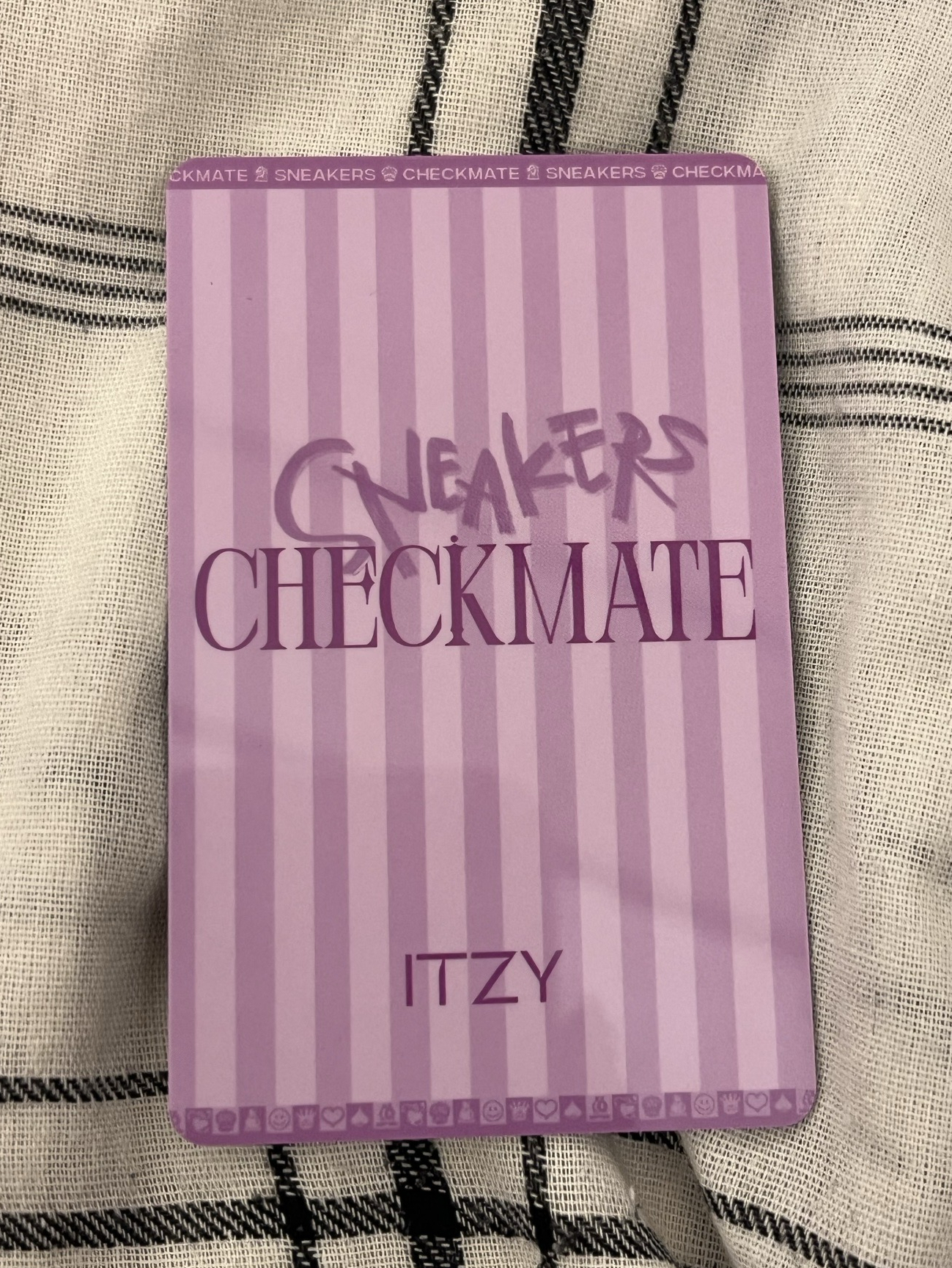 有娜 CHECKMATE WM 幸運卡