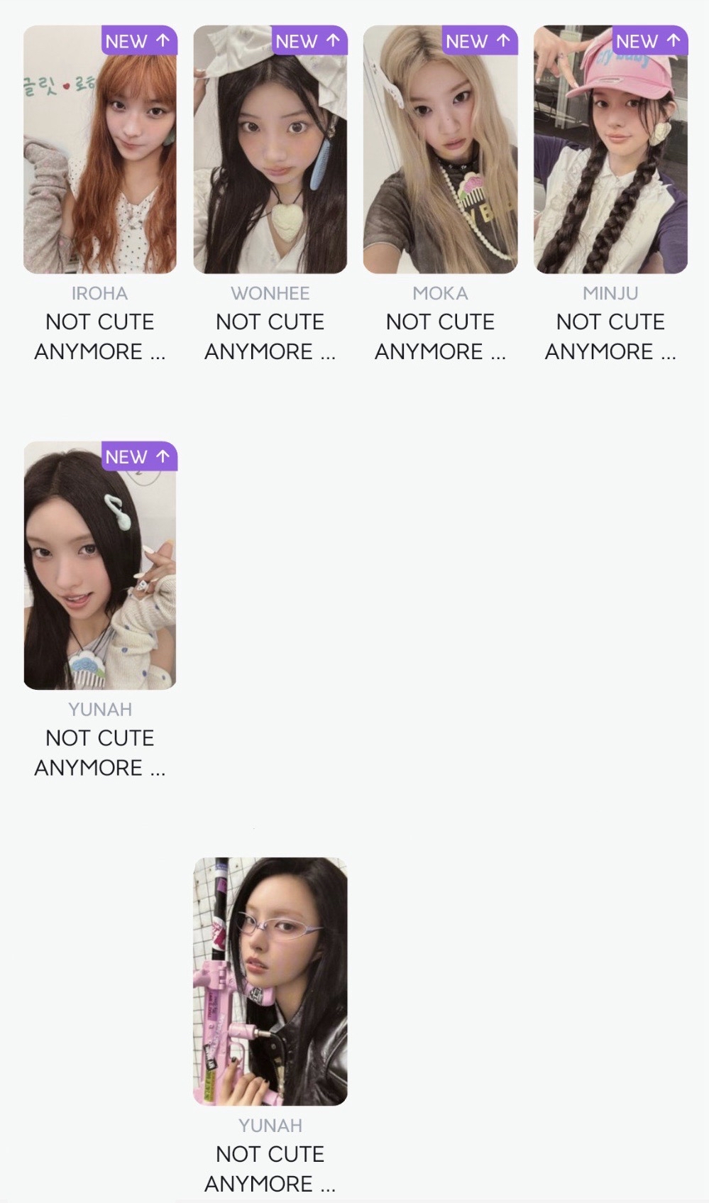 ILLIT • 包專固配卡+隨機卡