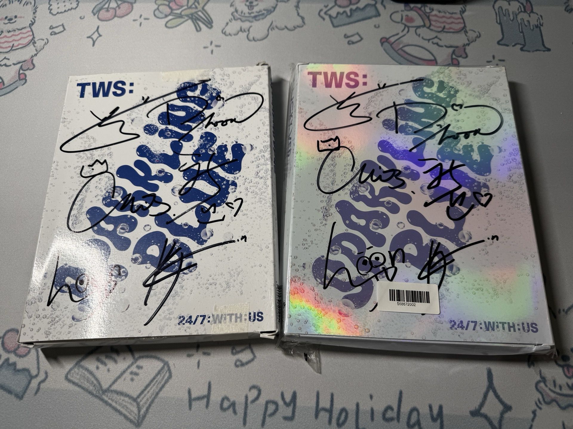 TWS 出道專 團簽