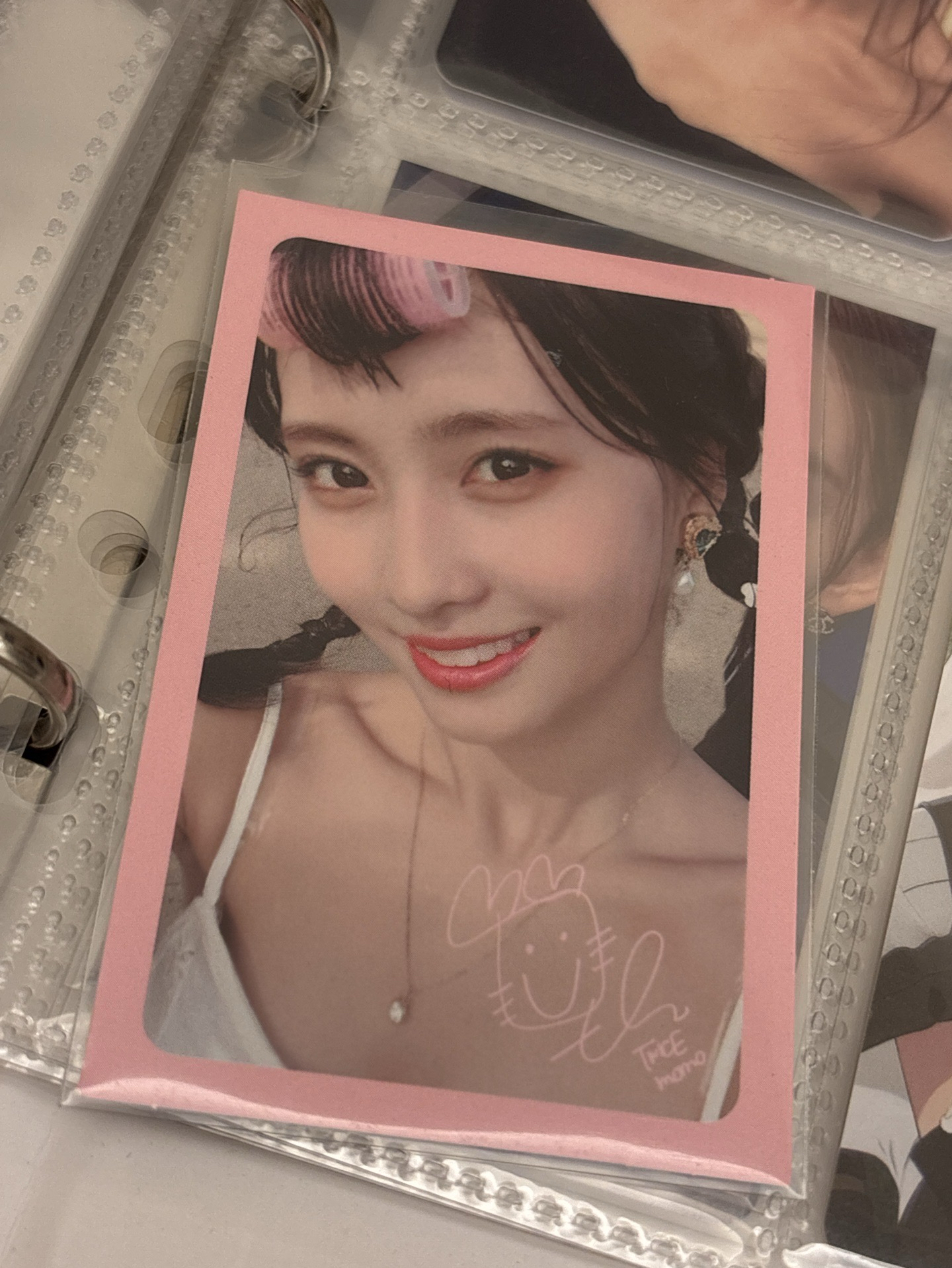 Summer Nights 專輯卡 髮捲桃