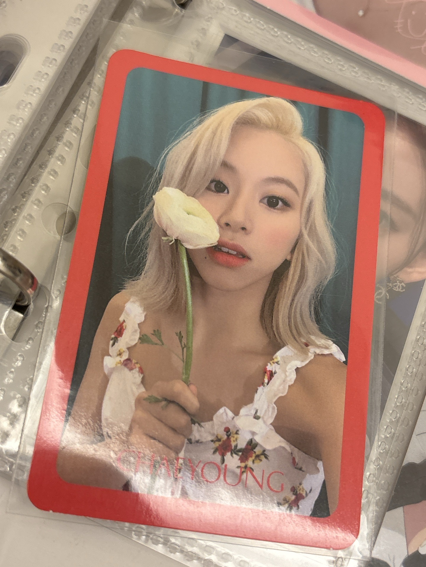 FANCY YOU 專輯卡 拿花彩