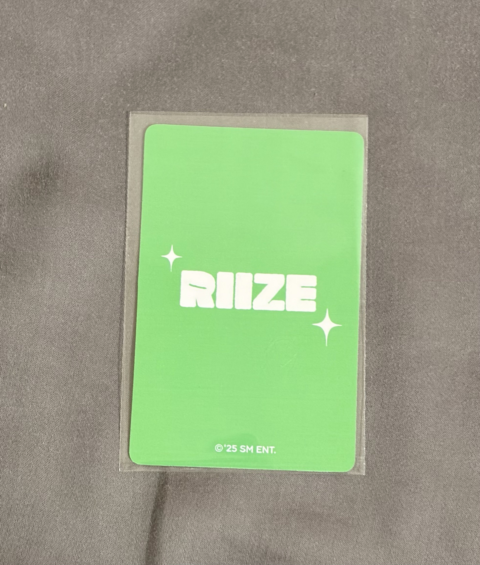 RIIZE 上海快閃 20公分娃 豆兵麻將娃卡