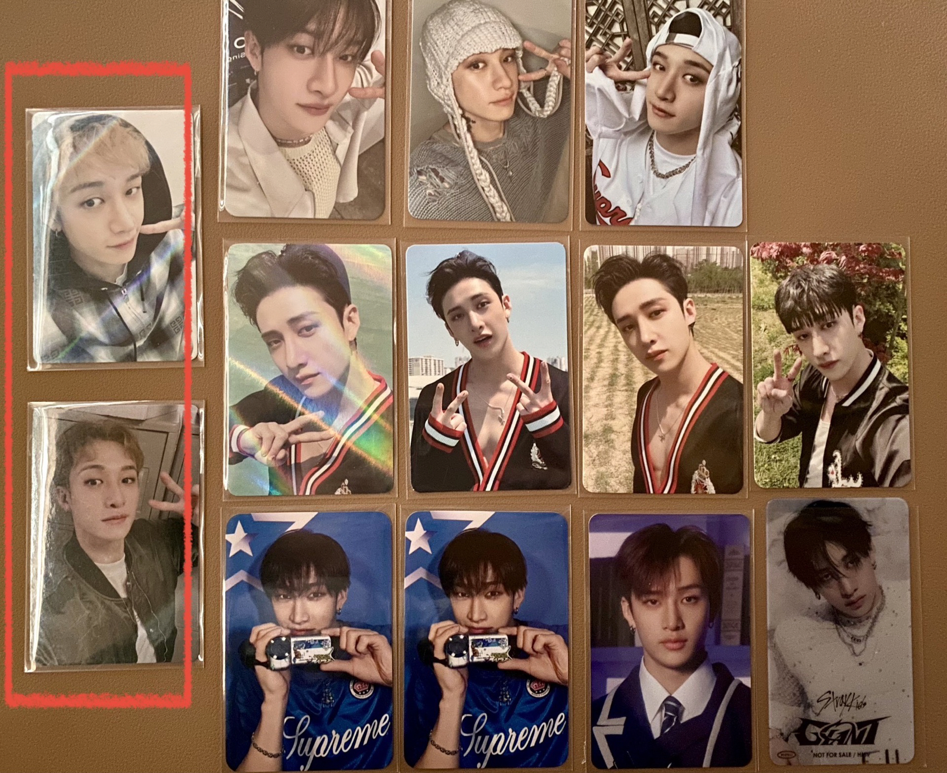 方燦小卡 買二送十一🗣️🗣️兩張都是中背