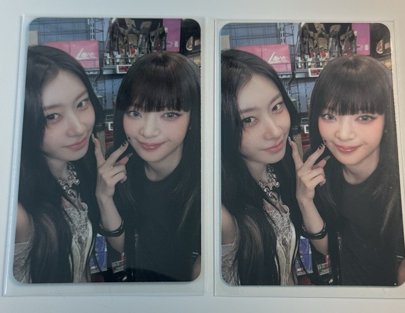 ITZY 雙人卡 領粒 預售特典