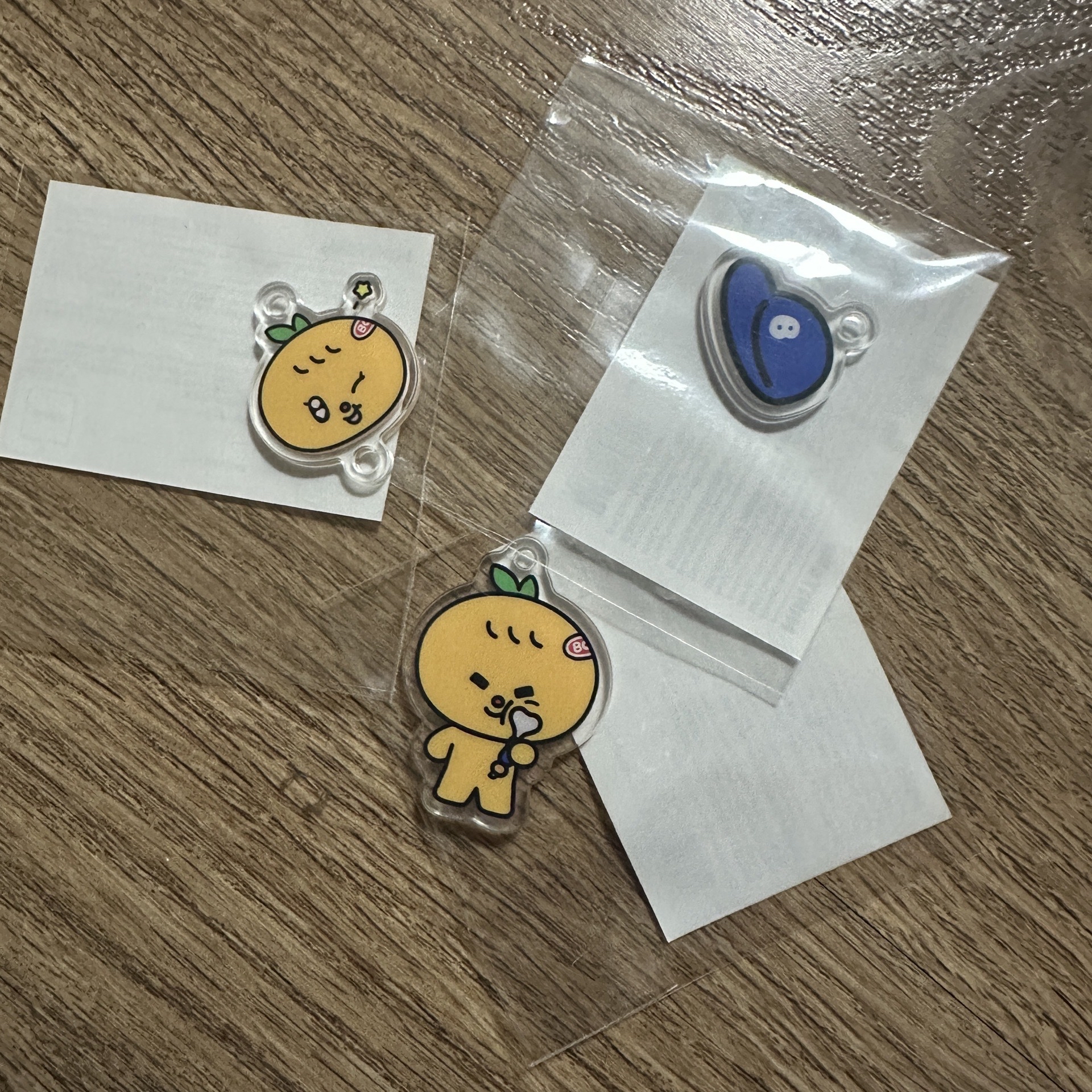 miniteen快閃店 壓克力吊飾 俊八寛SET