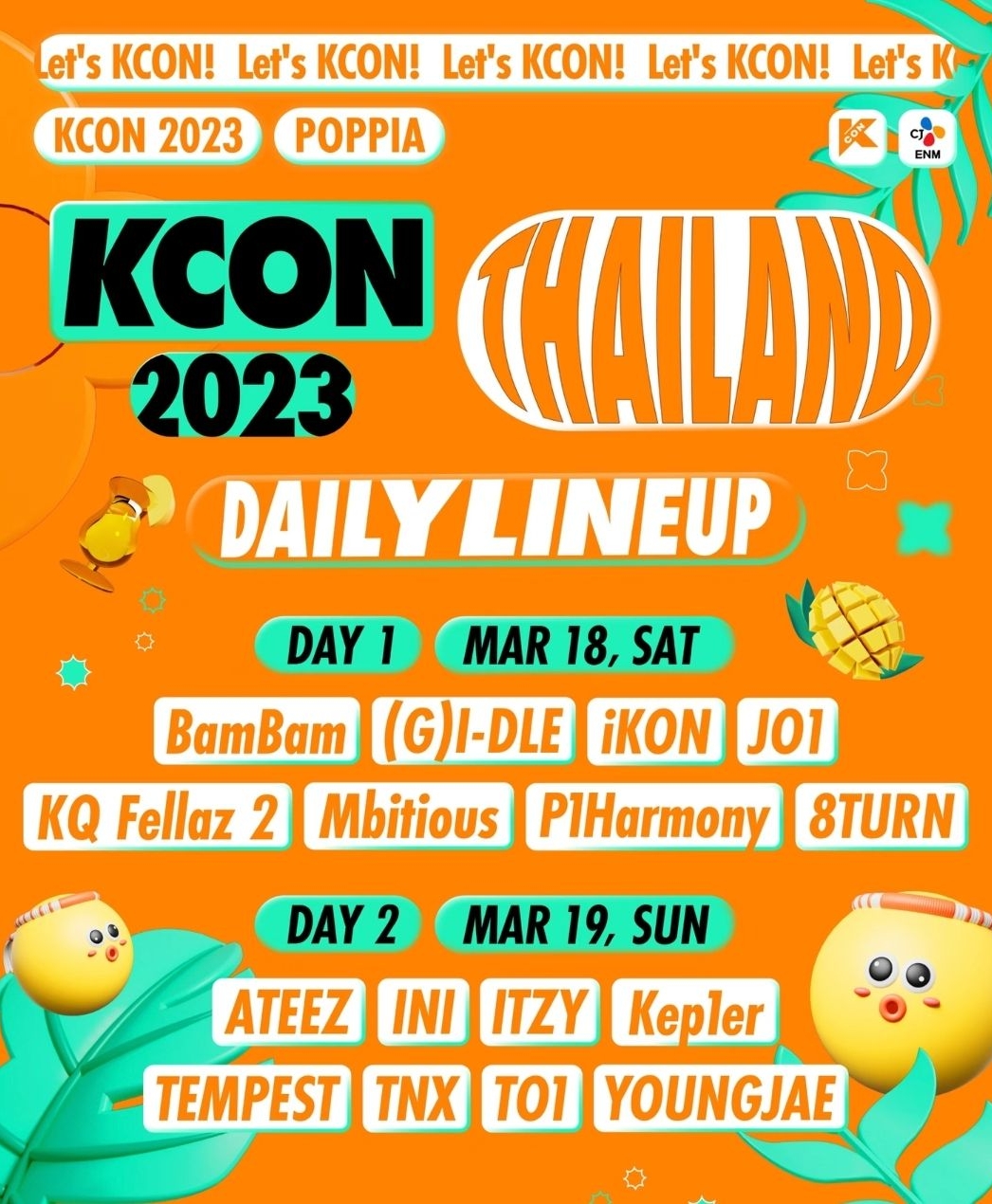 2023 Thailland Kcon la
