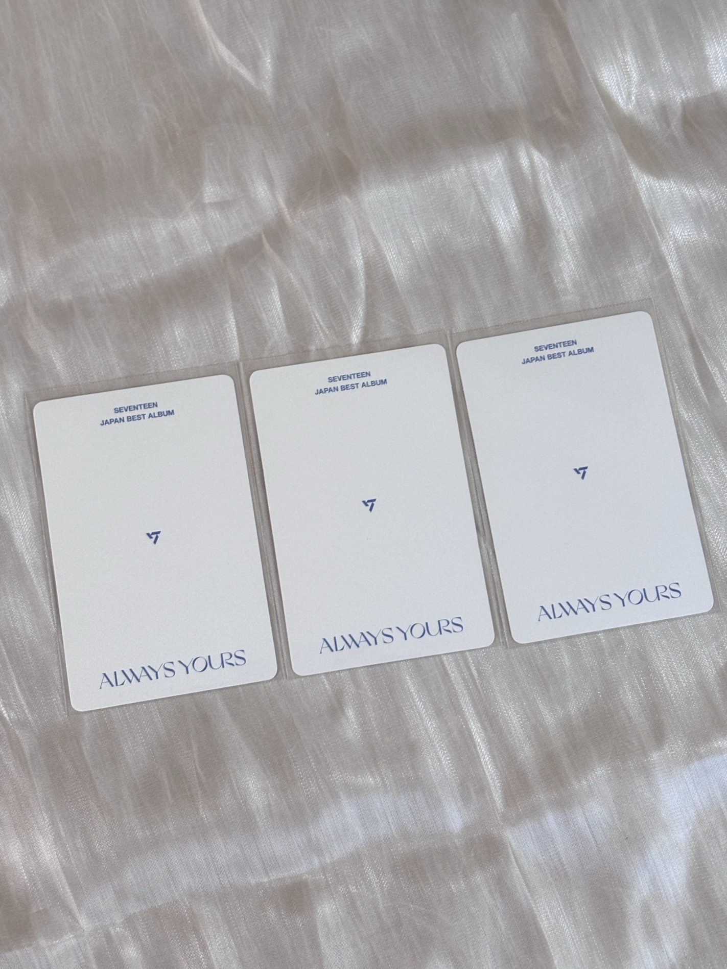 ［SEVENTEEN］哲漢八 三張+綁 ALWAYS YOURS 專輯卡 ｜Flash ver. 