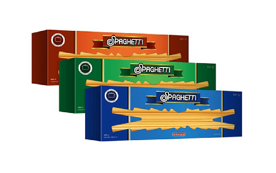 義大利麵未拆專（現貨）綠+橘版