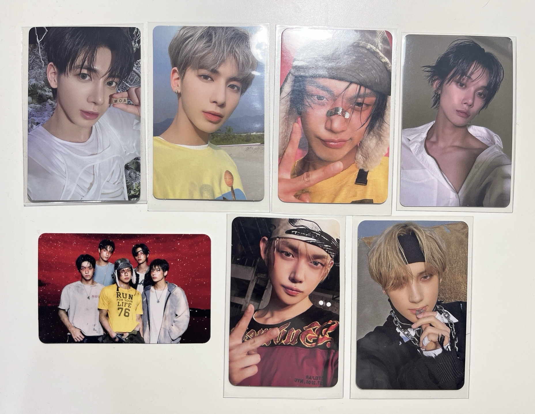 改版專/迷七/正四/然竣solo-專輯卡