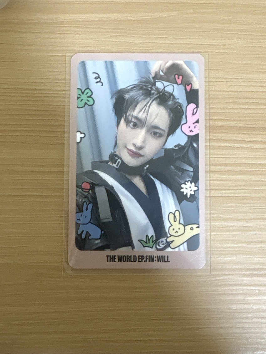 ATEEZ朴星化🐰「塗鴉打歌卡」🦋