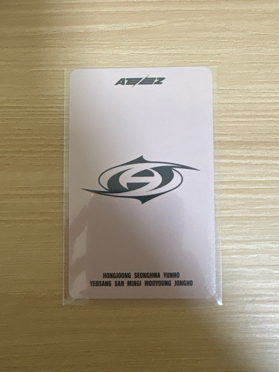 ATEEZ朴星化🐰「塗鴉打歌卡」🦋