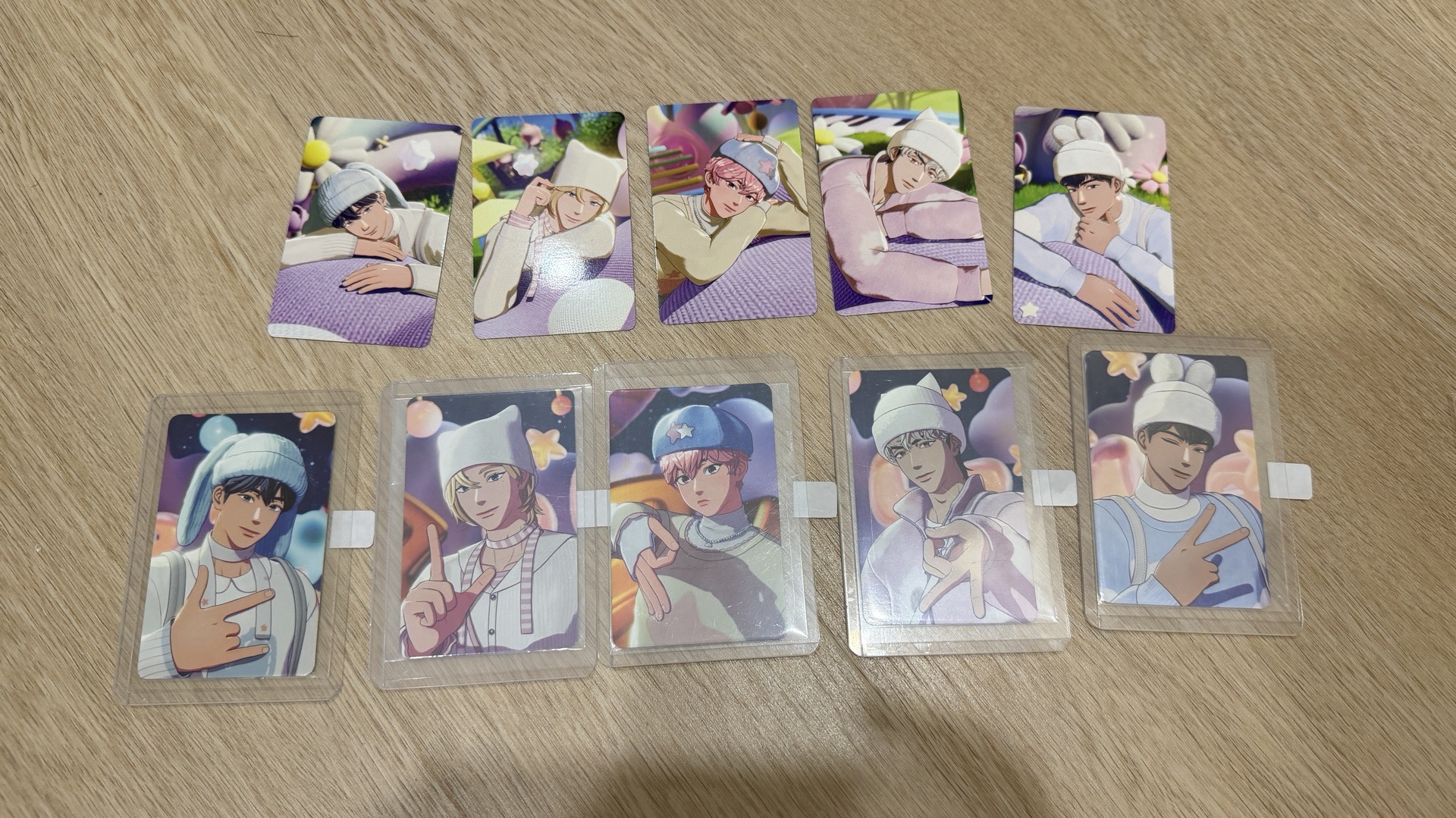 迷一 六夏 眼鏡卡 綁圖二手勢卡