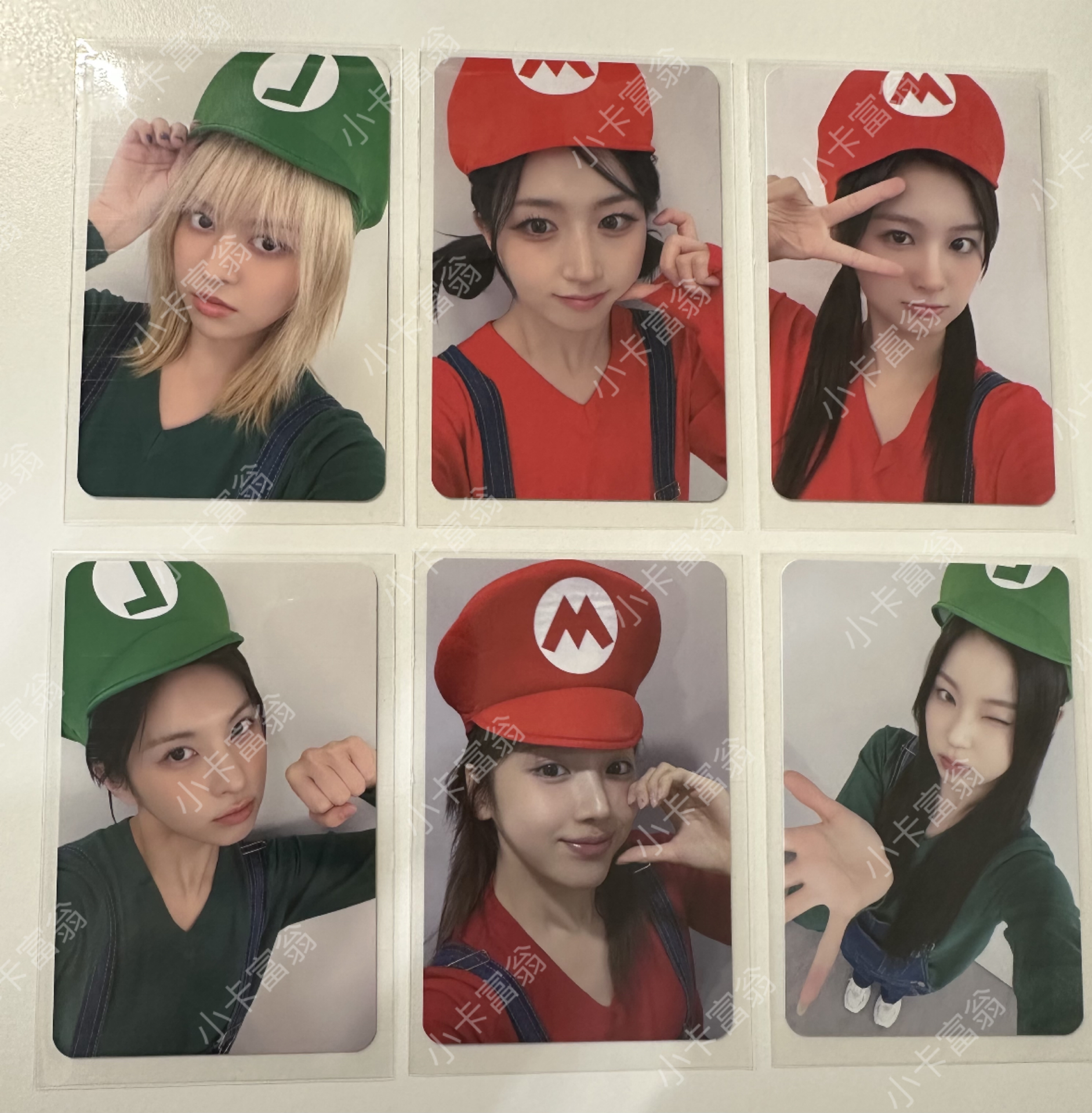 NMIXX 現貨 Blue Valentine MS 瑪利歐 小卡 特典 簽售卡