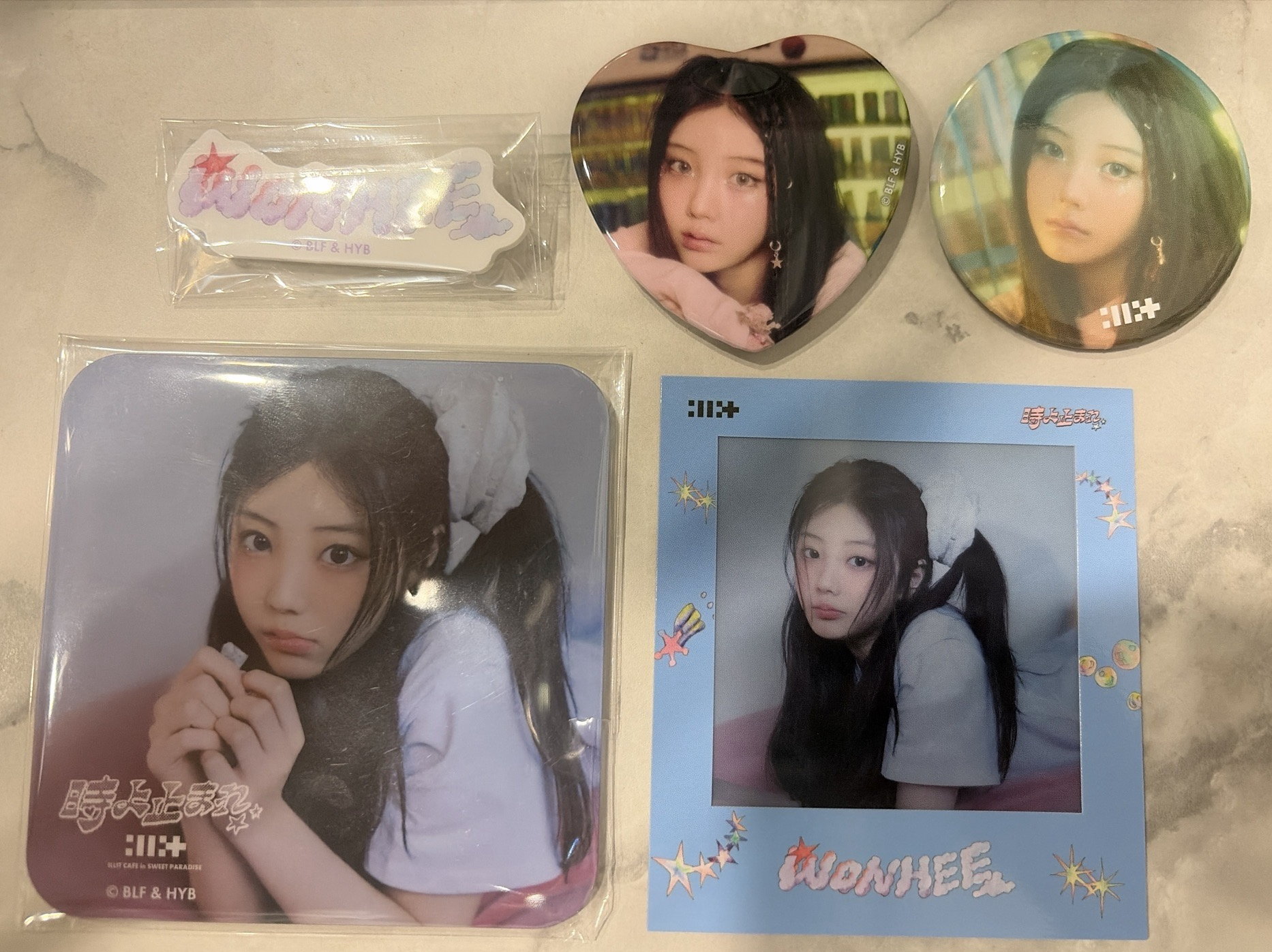 Illit 沅禧 日本限定周邊 全圖5樣一組 