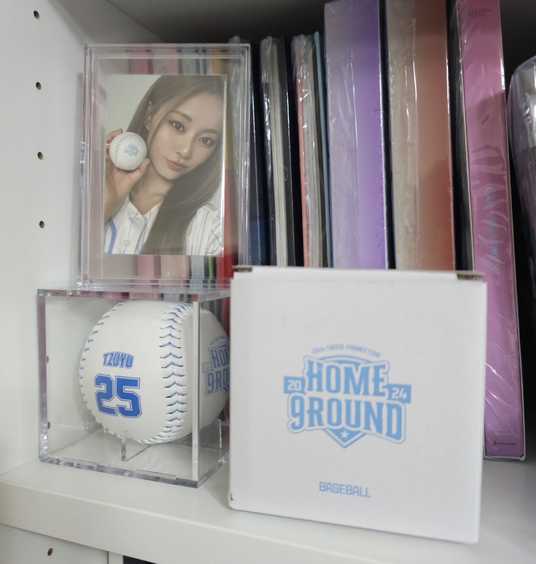 TWICE 9週年 子瑜 棒球+小卡