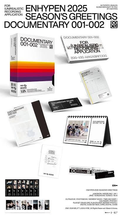 ENHYPEN 2025年曆(3#)