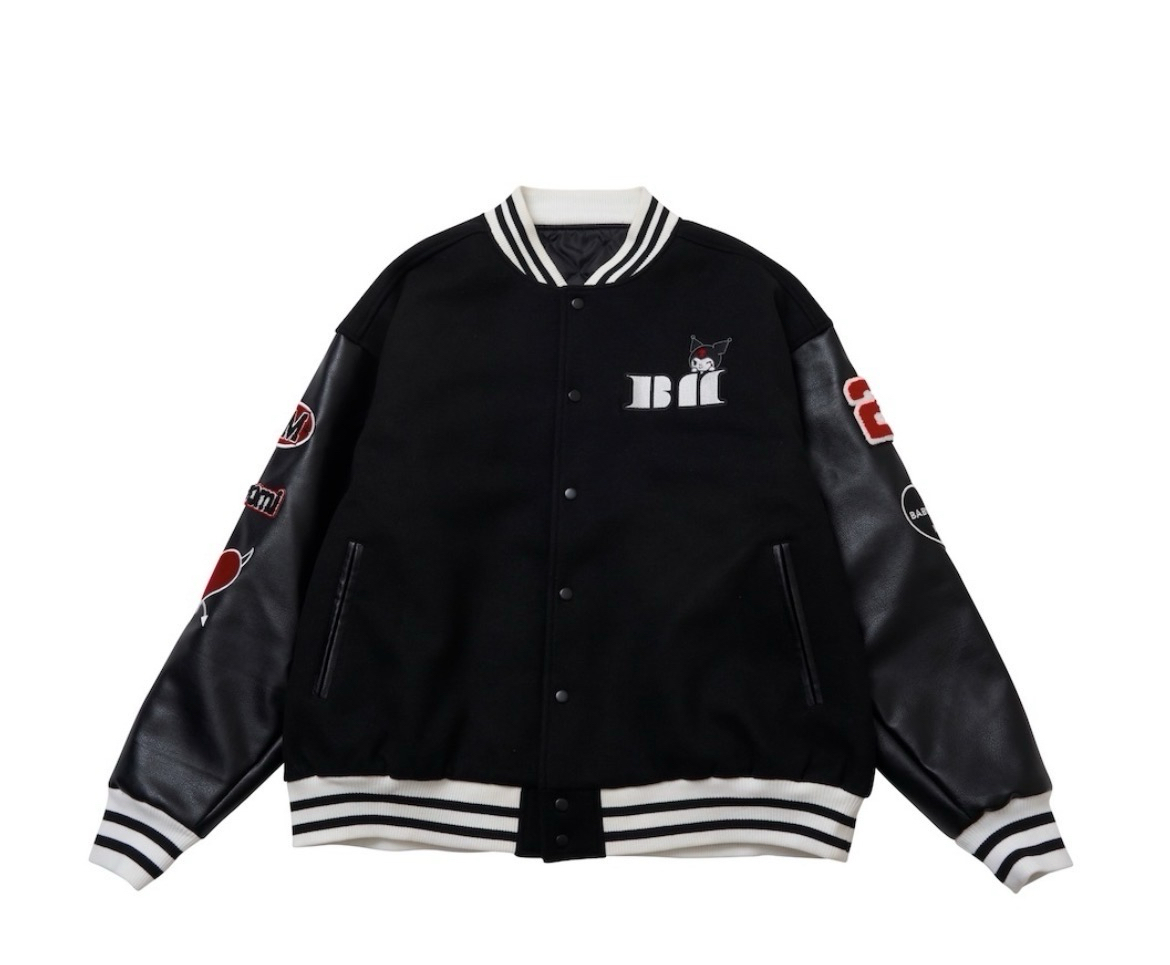 寶怪酷洛米聯名棒球外套