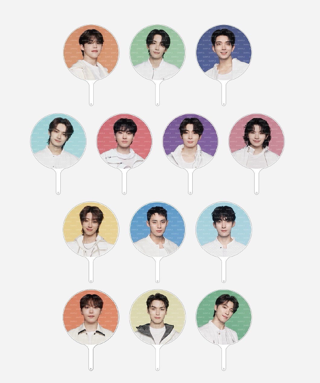 現貨follow again日巡大扇：喆漢秀榮勳奎